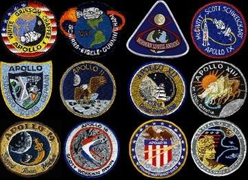 Apollo Missions Patch Set