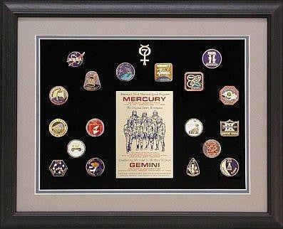 A NICE PIN SET TO OWN: Mercury & Gemini Missions Pin Set