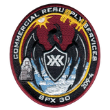 CRS SpaceX 30 Mission Patch - The Space Store