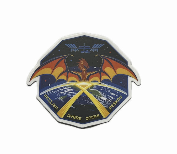 SpaceX Crew 10 Sticker | The Space Store