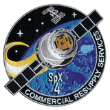 CRS SpaceX 4 Mission Patch