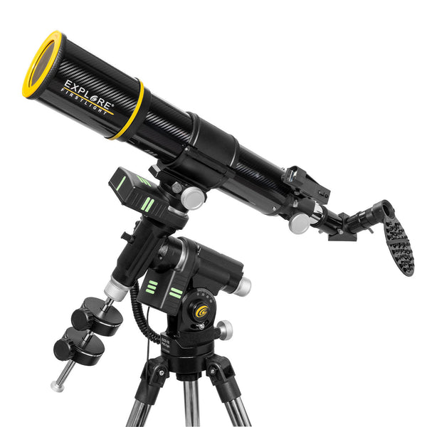 Explore FirstLight 80mm CF Telescope Go-To Tracker Combo with