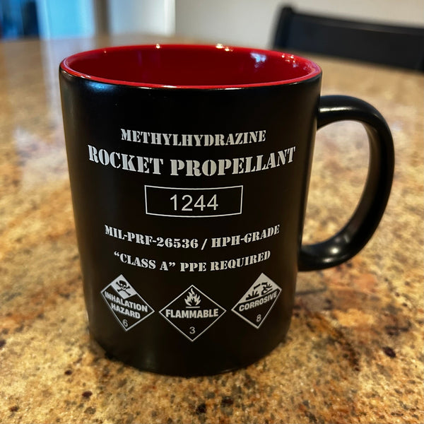 【ROCKY CUP】1パイント R刻印 made in USA The Rocket Propellant Coffee Mug