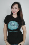 Cycle to the Moon and Beyond Women's short sleeve t-shirt