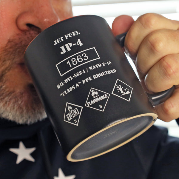 The JP-4 Jet Fuel Coffee Mug | The Space Store