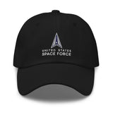 United States SPACE FORCE Logo Dad Cap