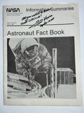NASA Astronaut Informative Summaries Astronaut Fact Book signed by Fred Haise