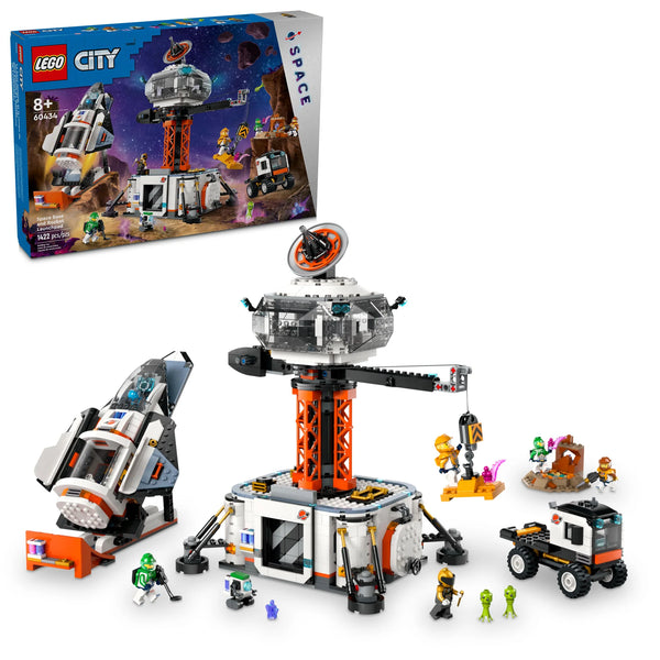 LEGO City Space Base and Rocket Launchpad Set 60434 The Space Store