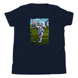 Astronaut Golfer - Youth Short Sleeve T-Shirt - The Space Store