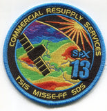 SPACEX CRS-13 SPX MISSION PATCH - The Space Store