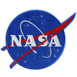 Official NASA Vector Logo Patch 8 Inches - The Space Store