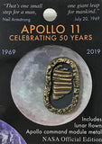 Apollo '50th Anniversary Promotional Edition' - Boot Print Pin