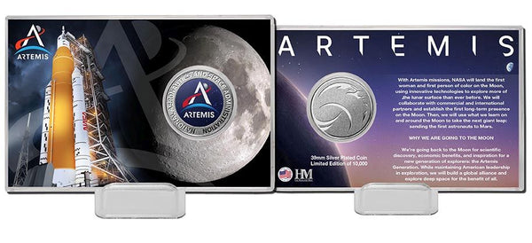 Artemis Program Coin Card | The Space Store