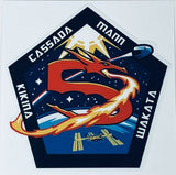 NASA SPACEX Crew 5 Mission Sticker wih crew names