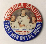 Vintage Apollo 11 Moon Landing Button