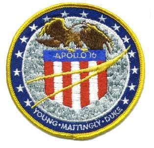 Apollo 16 Mission Patch Collectible | The Space Store