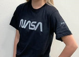 NASA Logo Reflective Short Sleeve Tee