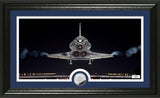 *Space Shuttle Atlantis Frame with Space Shuttle Coin