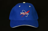 NASA Vector Logo 'Baseball Hat' in Royal Blue - The Space Store