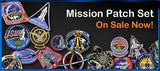 SPACE SHUTTLE MISSIONS PATCH SET - INCLUDES ALL 135 MISSION PATCHES