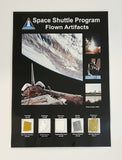Space Shuttle Program Flown Artifacts from all 5 Shuttles