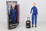 Female Astronaut Doll in Blue Flightsuit with Backpack