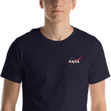 NASA embroidered 'vector' logo shirt - unisex