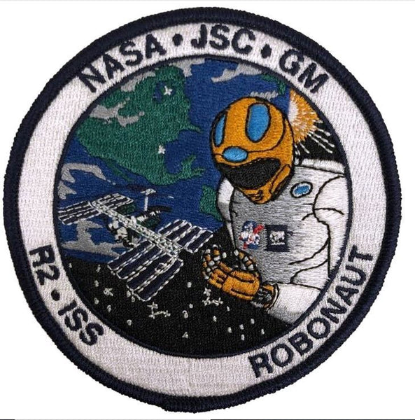 R2 ISS Robonaut Patch The Space Store