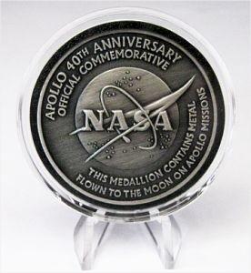 Apollo 40th Anniversary Medallion