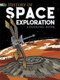 History of Space Exploration Coloring Book (Dover Space Coloring Books) - The Space Store