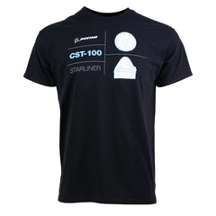 Boeing CST-100 Starliner Tech Line Unisex T-Shirt