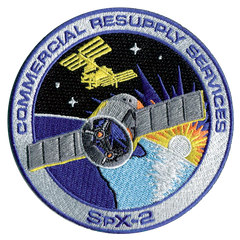 CRS SpaceX 2 from AB Emblem