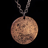 Blood Moon Copper Necklace - 1 in / 26 mm Pendant or Charm