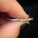 Full Moon Silver Coin -  1 in / 26 mm