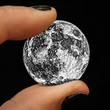 Full Moon Silver Coin -  1 in / 26 mm