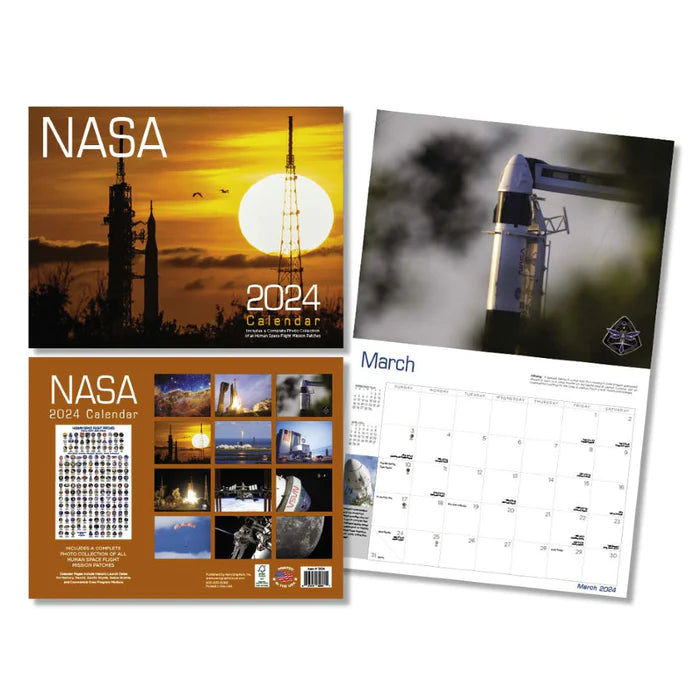 2024 NASA Calendar - The Space Store