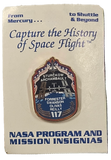 STS 117 Lapel Pin