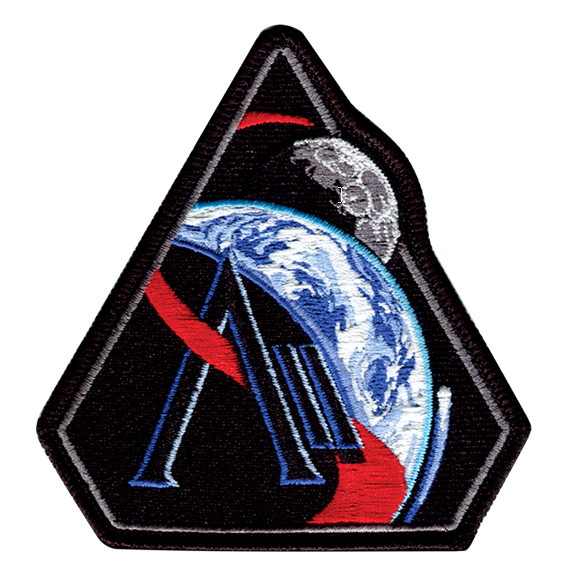 NASA Artemis II Double Sided Mission Patch- With Names | The Space Store