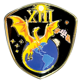NASA SpaceX Crew 13 Mission lapel pin (No Names)