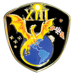NASA SpaceX Crew 13 Mission lapel pin (No Names)