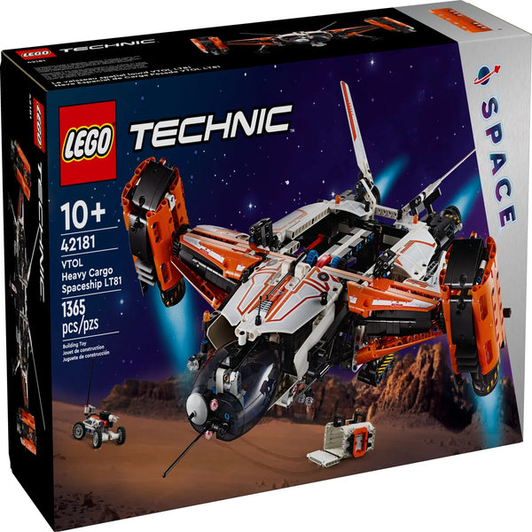 LEGO Technic VTOL Heavy Cargo Spaceship LT81 42181 Building Kit | The ...