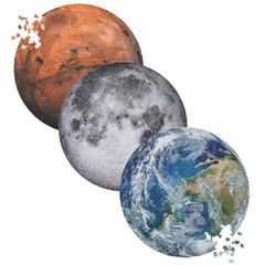 NASA 1000pc Puzzles - Set of 3