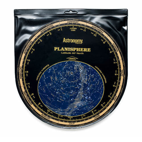 Planisphere Rotating Astronomy 40° North Planisphere