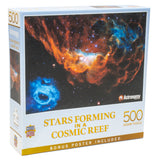 Stars Forming in a Cosmic Reef Puzzle