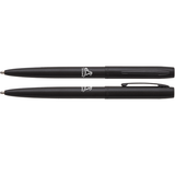 Fisher Cap-O-Matic Space Pen with Artemis Logo - Black Matte