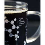 The Science of Coffee Glass Mug