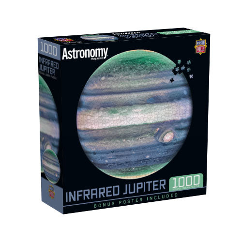 Infrared Jupiter Round Puzzle - 1000 pieces | The Space Store