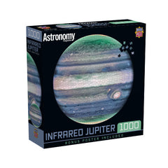 Infrared Jupiter Round Puzzle - 1000 pieces