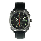 A-10 Thunderbolt Tribute - Gunmetal Finish, Leather Band