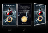 Artemis II The Path to Liftoff Bronze Acrylic Coin Holder